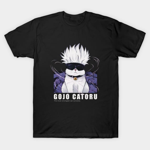 Gojo Catoru T-Shirt by witart.id